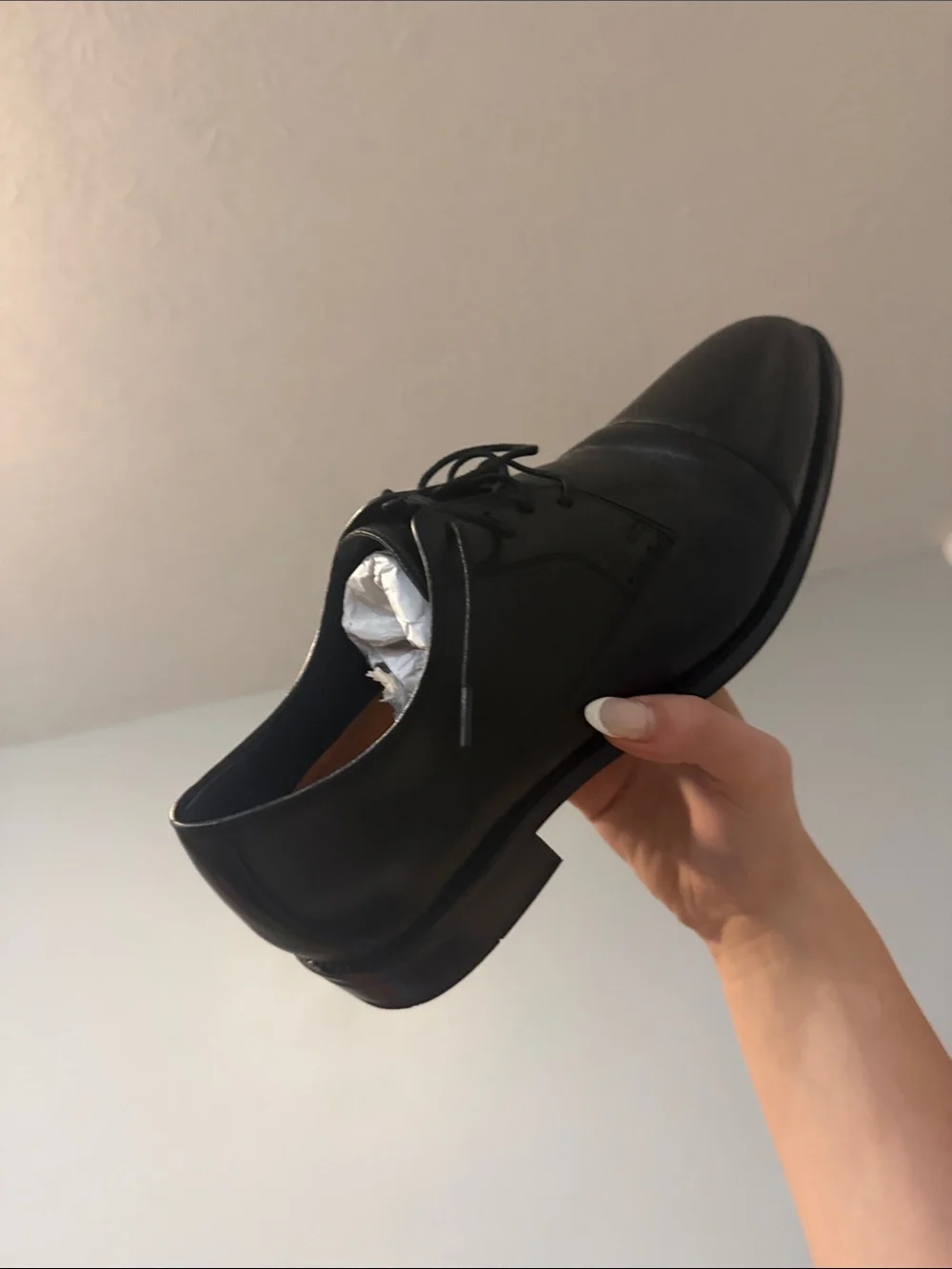 Cole Haan polished black